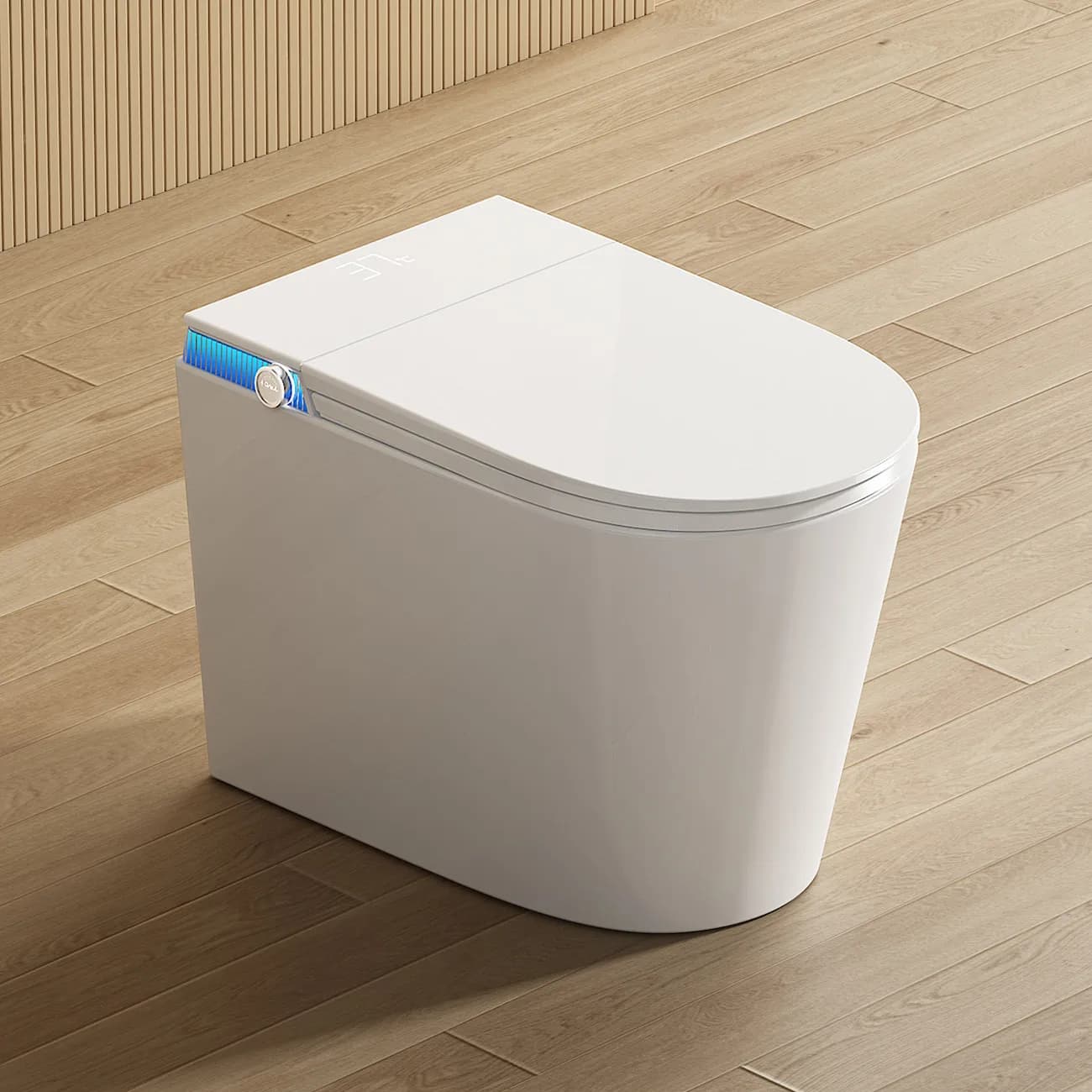 Special Offer: Automatic Intelligent Toilet Without Tank, Mounting to Floor, Extension, with Bidet Integrated for Bathroom