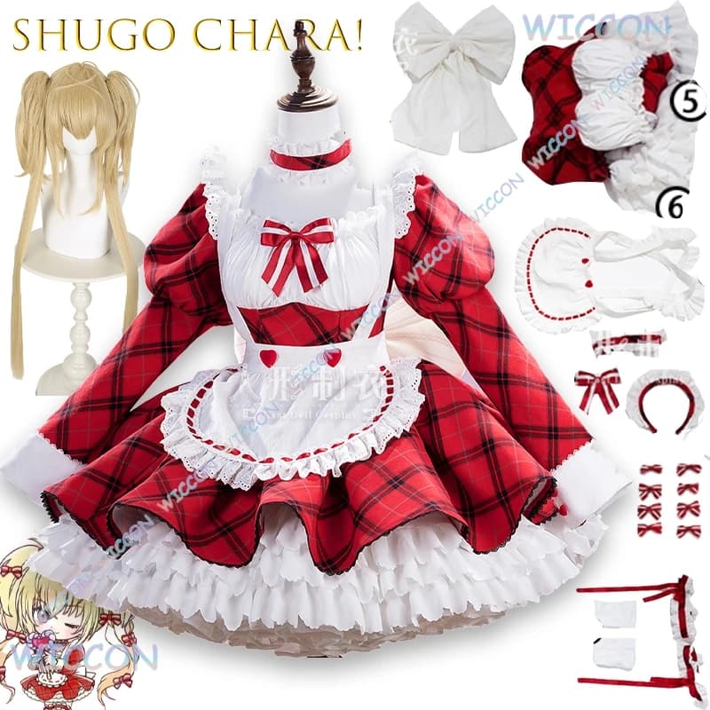 Bankai @ Shu Go Chara Tsukiyomi Utau Maid Cafe Vestito Cosplay Anime Lolita Dolce Costume di Moda Gotica Kawaii Halloween Natale