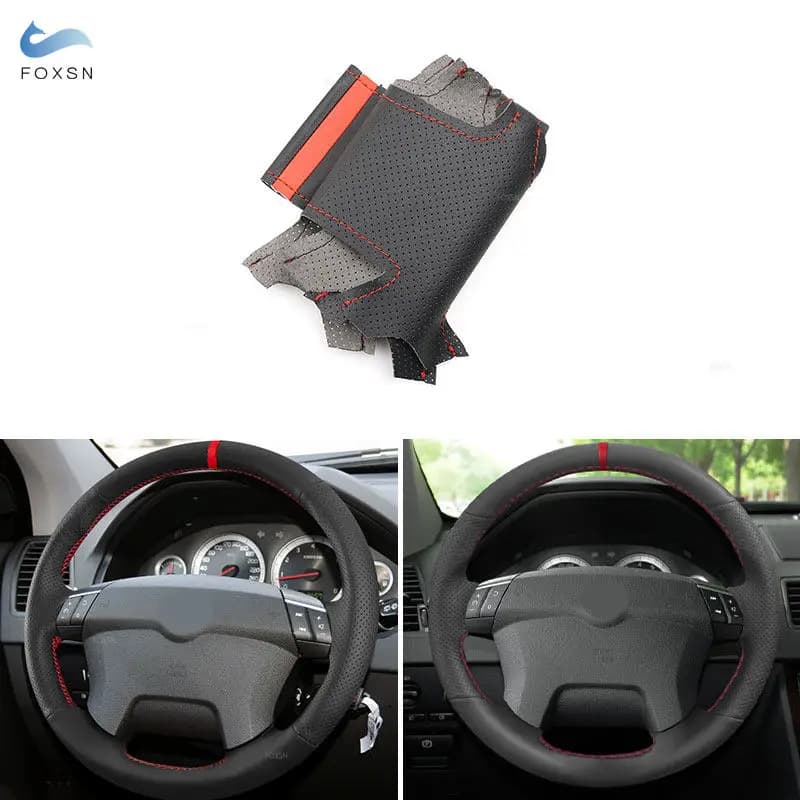 Car accessories Covering perforated leather for Volvo XC90 2004 2005 2006 2007 2008 2009 2011 2012 2013