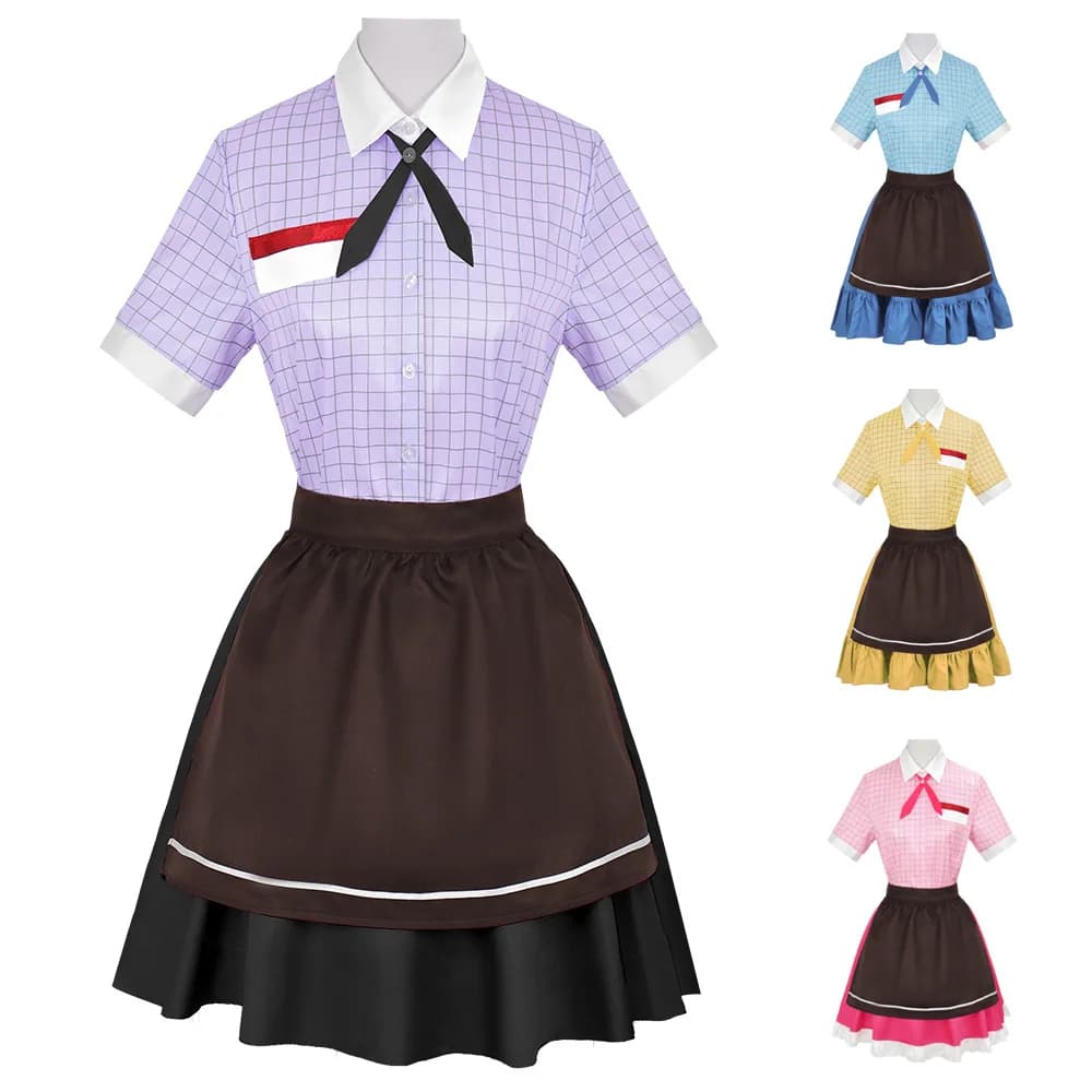 Walpurgis nuit Cosplay Madoka Magica Kaname Costume Cosplay Magical Girl Uniform Dress Copricapo Calze Parrucca Set completo Characte