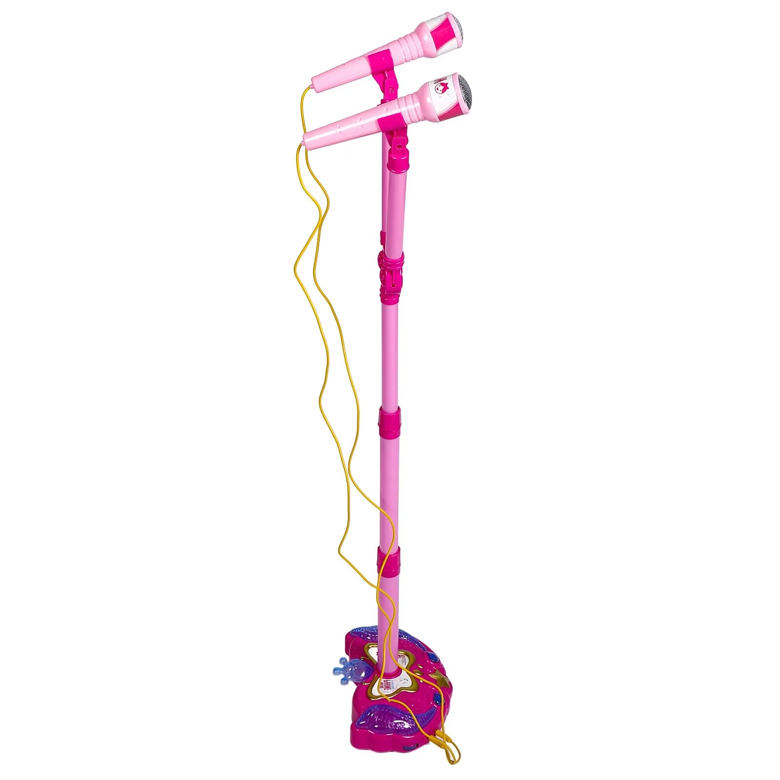 Macchina per Karaoke Portatile per Bambini, Mini Microfono con Supporto per Bambine, Microfono Musicale, Fonografo per Karaoke