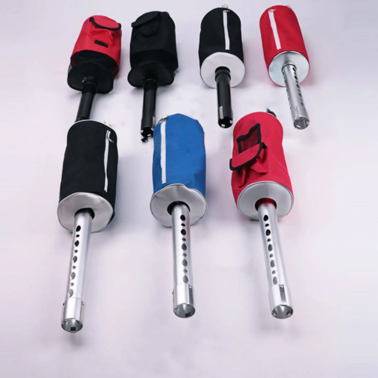 Golf Ball Picker with 70-Ball Large Capacity Retriever Bag Portable Detachable Design No-Bend Collection Tool for Training