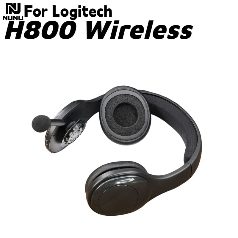 Replacement protein leather Ear Pads Cushions /Head beam cushion for Logitech H800 Wireless Headphone repair parts