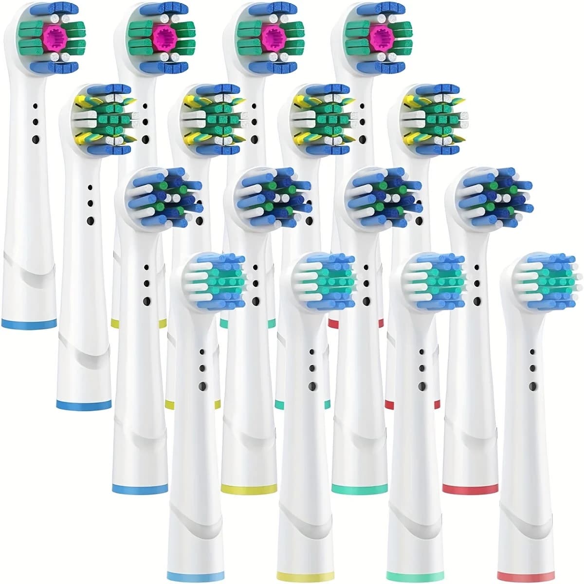 4/12/16 spare parts for toothbrush compatible with heads for professional electric toothbrush Oral-B Braun