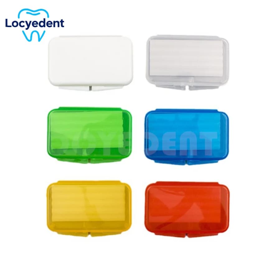 100 orthodontic wax boxes for dental appliances, oral hygiene tool, tooth whitening wax sticks, for gum irritations from appliances.