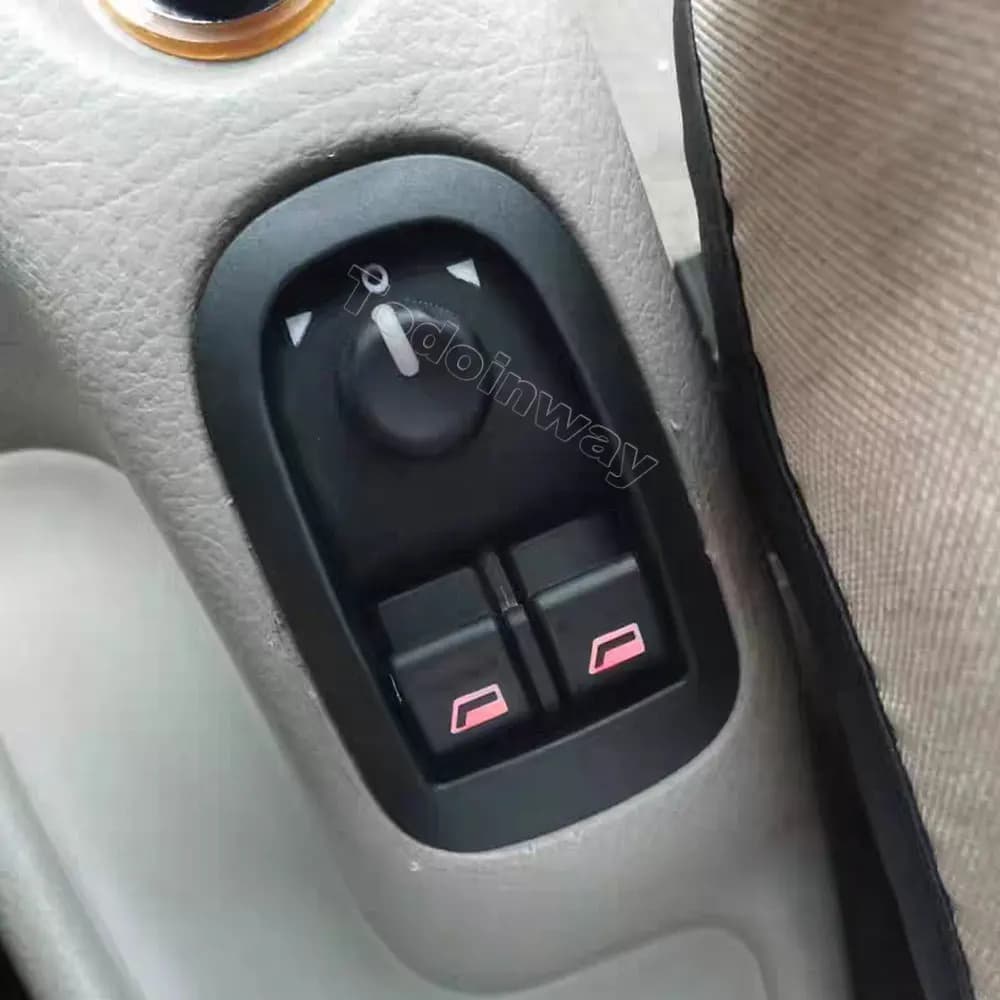 Rear Door Switch Electric Power Window Lifter Mirror Control Button For Peugeot 206 CC 306 2000-2010 car accessories 6554.WA