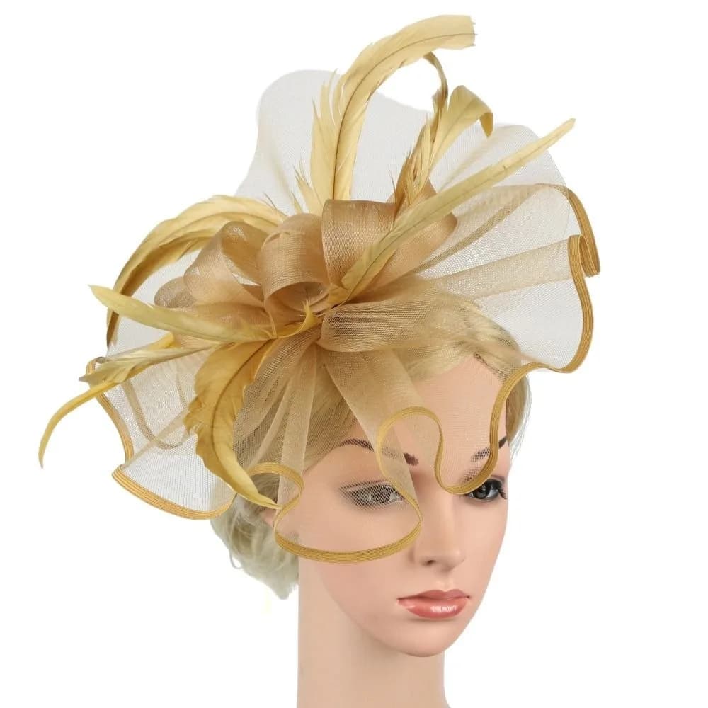 Sweet and elegant hat cylinder British band retro formal dress headdress fascinator luxury exquisite cocktail wedding cap in women's net
