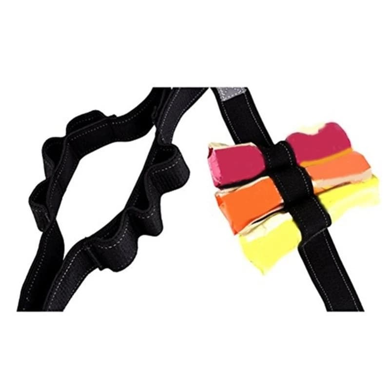 Running belt for race number, adjustable strap number with gel loop