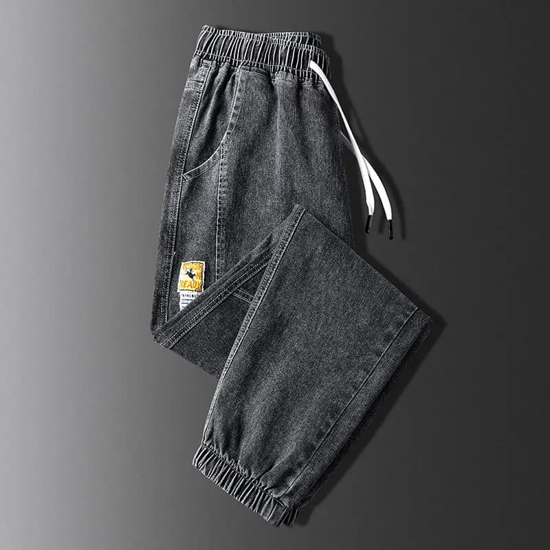 Men's Workwear Jeans Durable Dirt-resistant Large Size Casual Fashionable Summer Youth Popular Harlan Pants for Labor Protection
