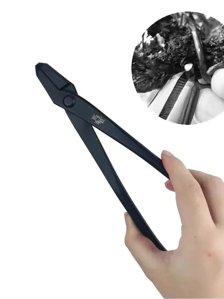 Pinza per bonsai jin da 210 mm Pinza per bonsai CrWMn Instruments for high carbon steel bonsai that hold and barza strip of logs Deadwood Shaping