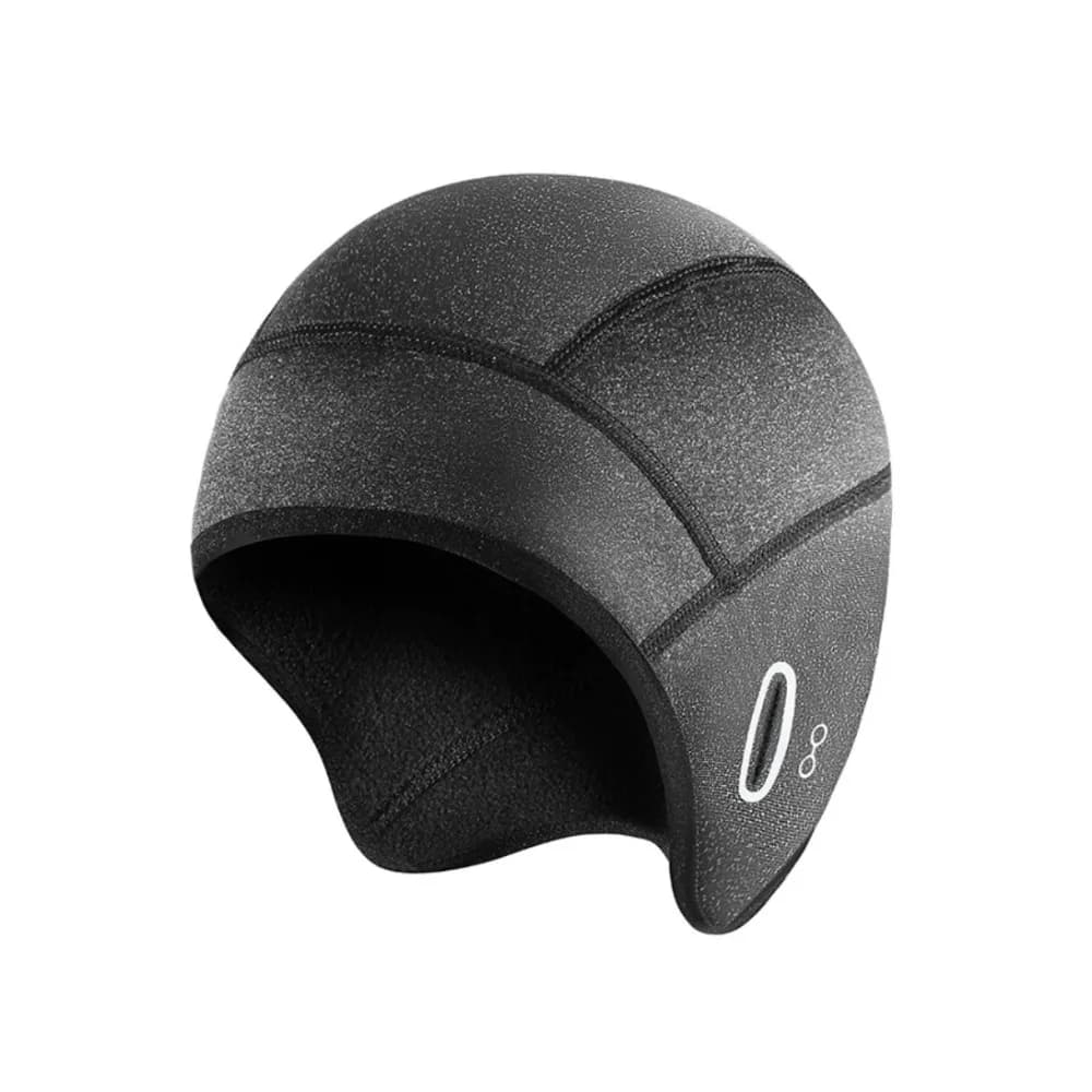 Men's Winter Fleece Cycling Beret Thermal Windproof Cap with Teschio Fodera for Running Helmet Ski Motorcycle riding MTB Bike