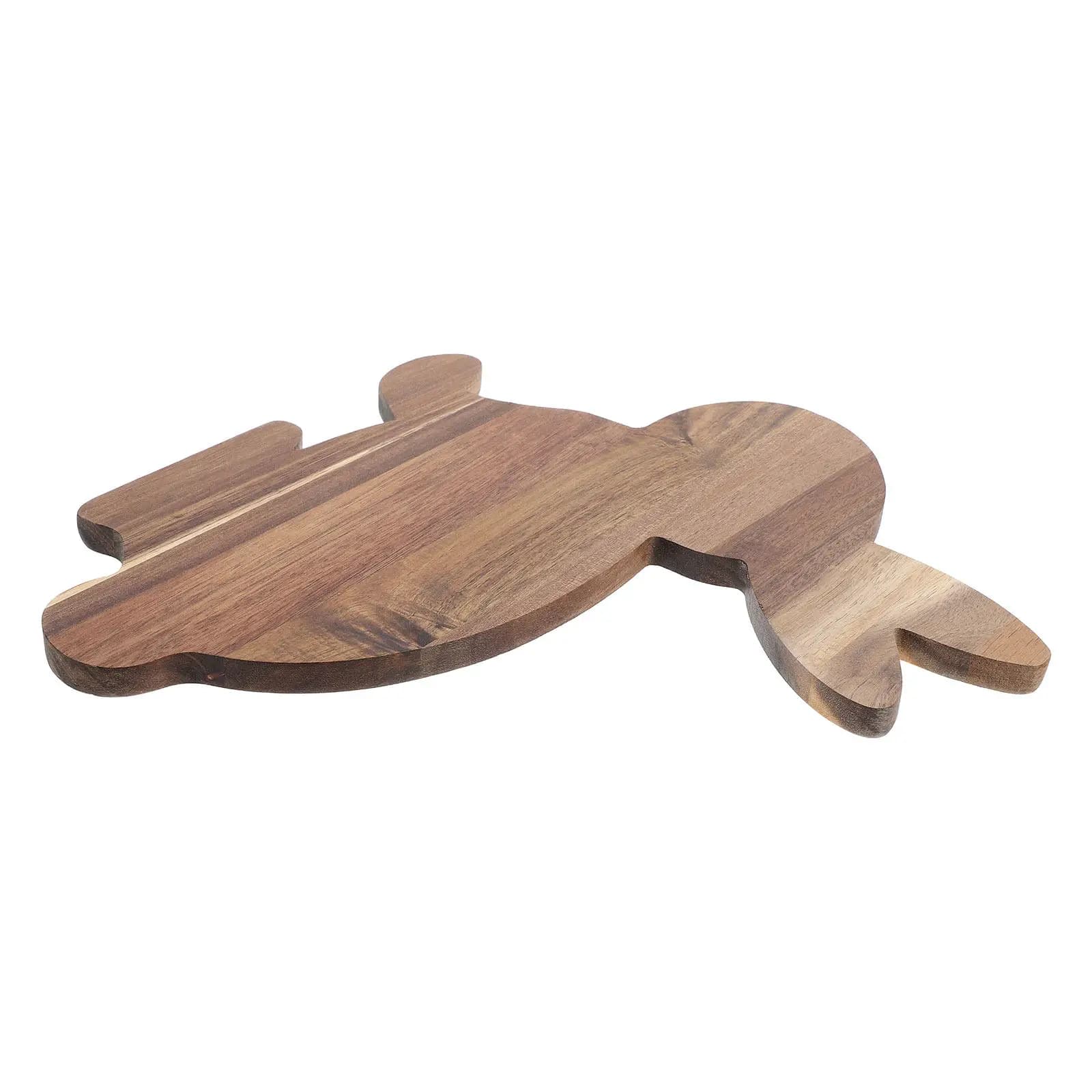 Tagliere in Legno a Forma di Animale, Design Coniglio, Multiuso per Cucina, Piatto per Servire Frutta, Vassoio per Snack