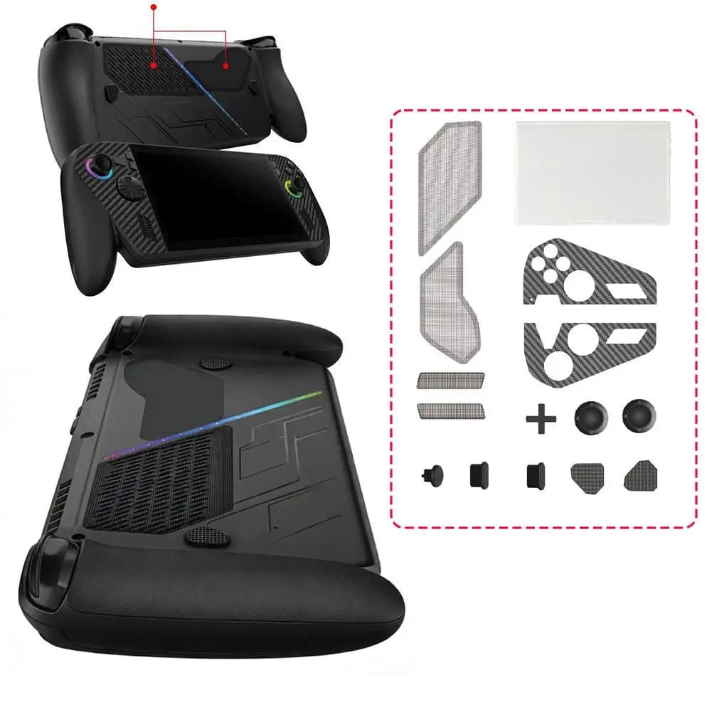 Copri Joystick in Silicone Anti-Graffio e Anti-Polvere, Cappucci per Levetta per Console di Gioco ROG Xbox Ally/X