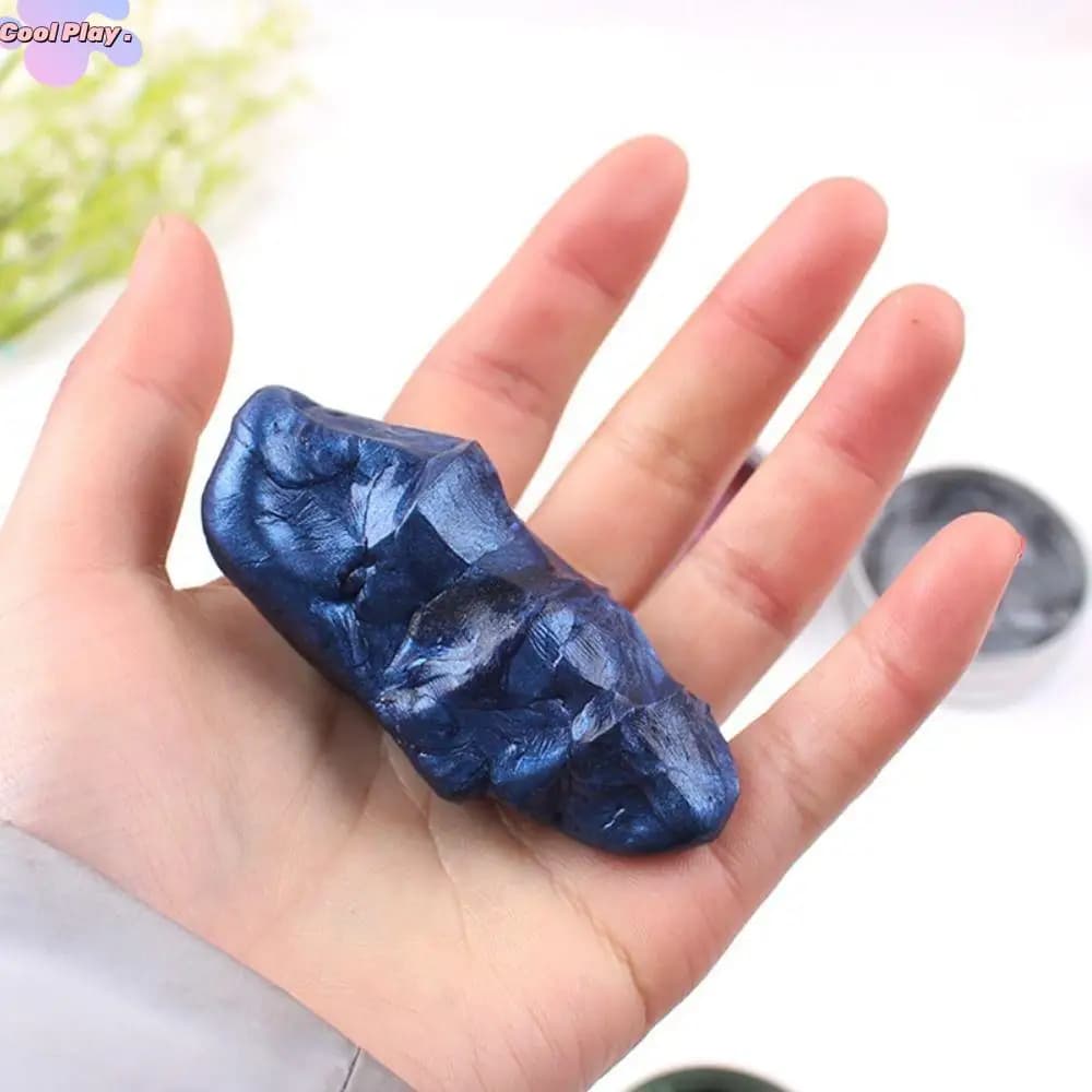 Resina magnetica che rimbalza fango ferrofluido argilla colorata argilla di aspirazione magnetica fango interattivo ad alta elasticità plastilina giocattoli per bambini