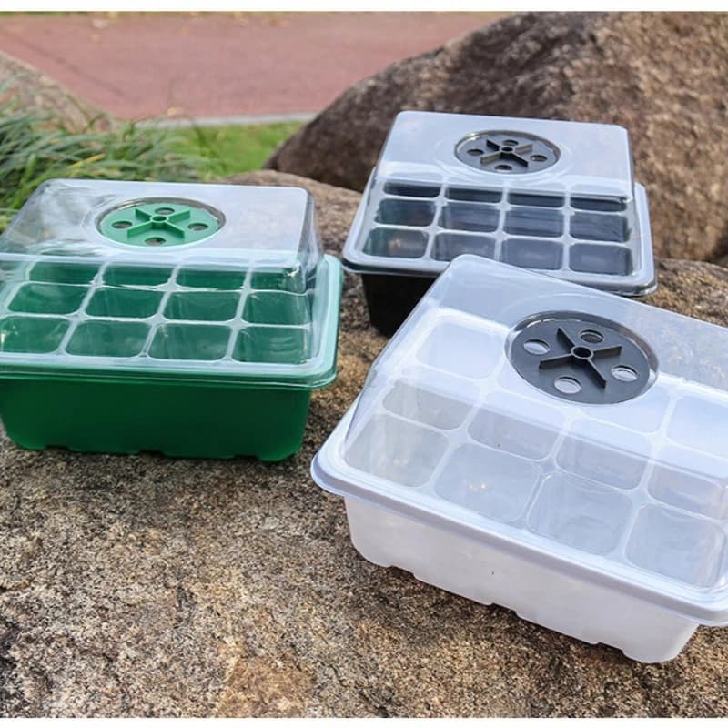 1 pz. Vaso Multifunzionale per Semenzai, Contenitore Speciale per la Cura delle Piante da Giardino e la Coltivazione di Piante Grasse e Verdi