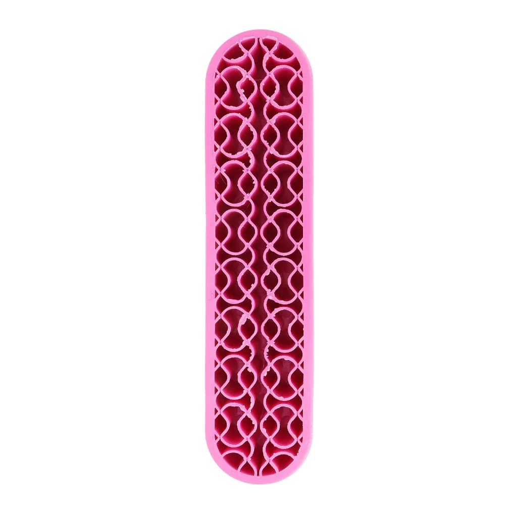 Soft Silicone Silicone Makeup Brush Holder Large Storage Capacity Multi-Grid Partition Soft Silicone Tool Organizer