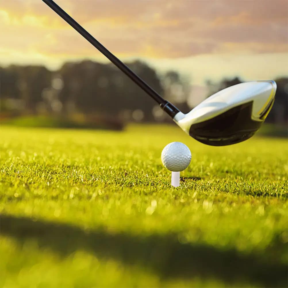 Set di 12 Tee da Golf in Gomma, Accessori per Allenamento Indoor, Forniture per Driving Range, Tee da Golf Portatili