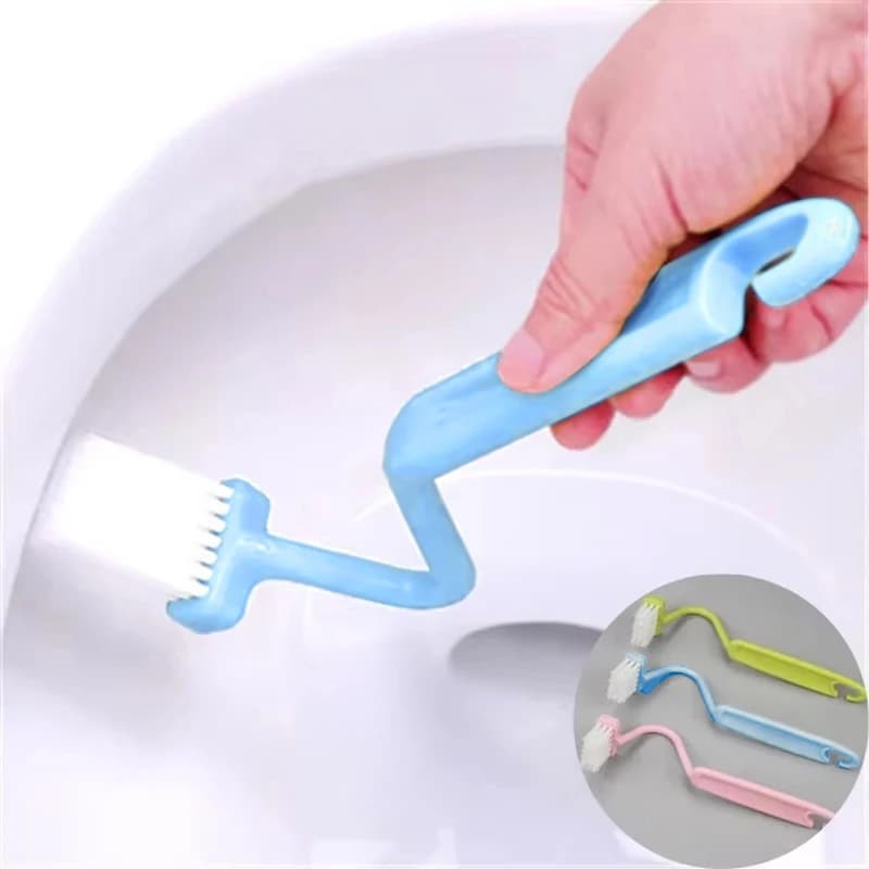 Curved Toilet Long Handle Household Toilet Brush Extended Cleaning Brush Dead Angle Curved Inner Brush Deep Cleaning Tools 2026