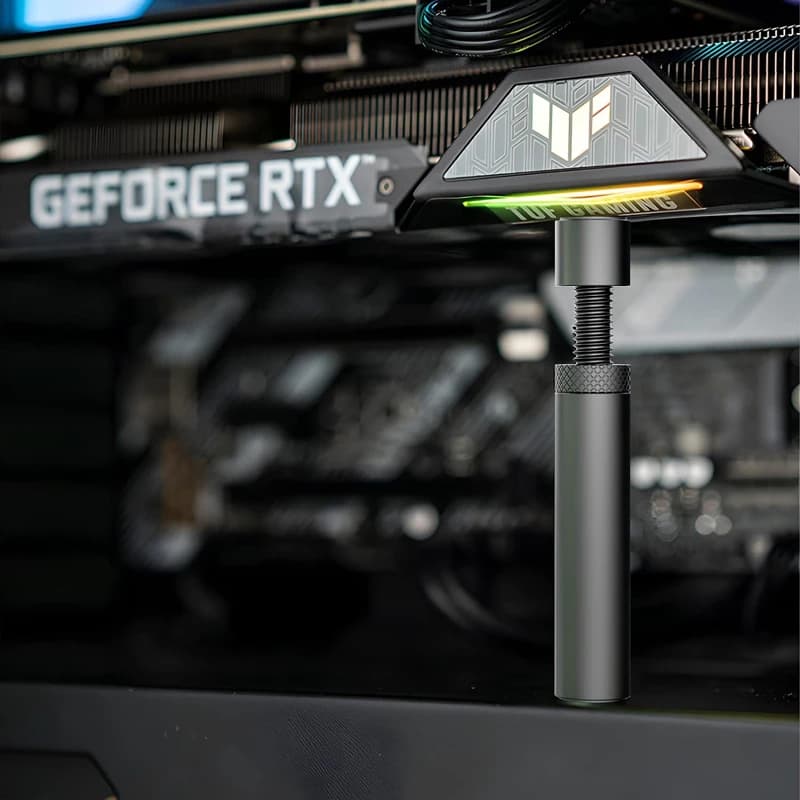 Staffa di supporto GPU per scheda grafica Staffa di supporto per scheda video Supporto GPU Supporto anti-cedimento