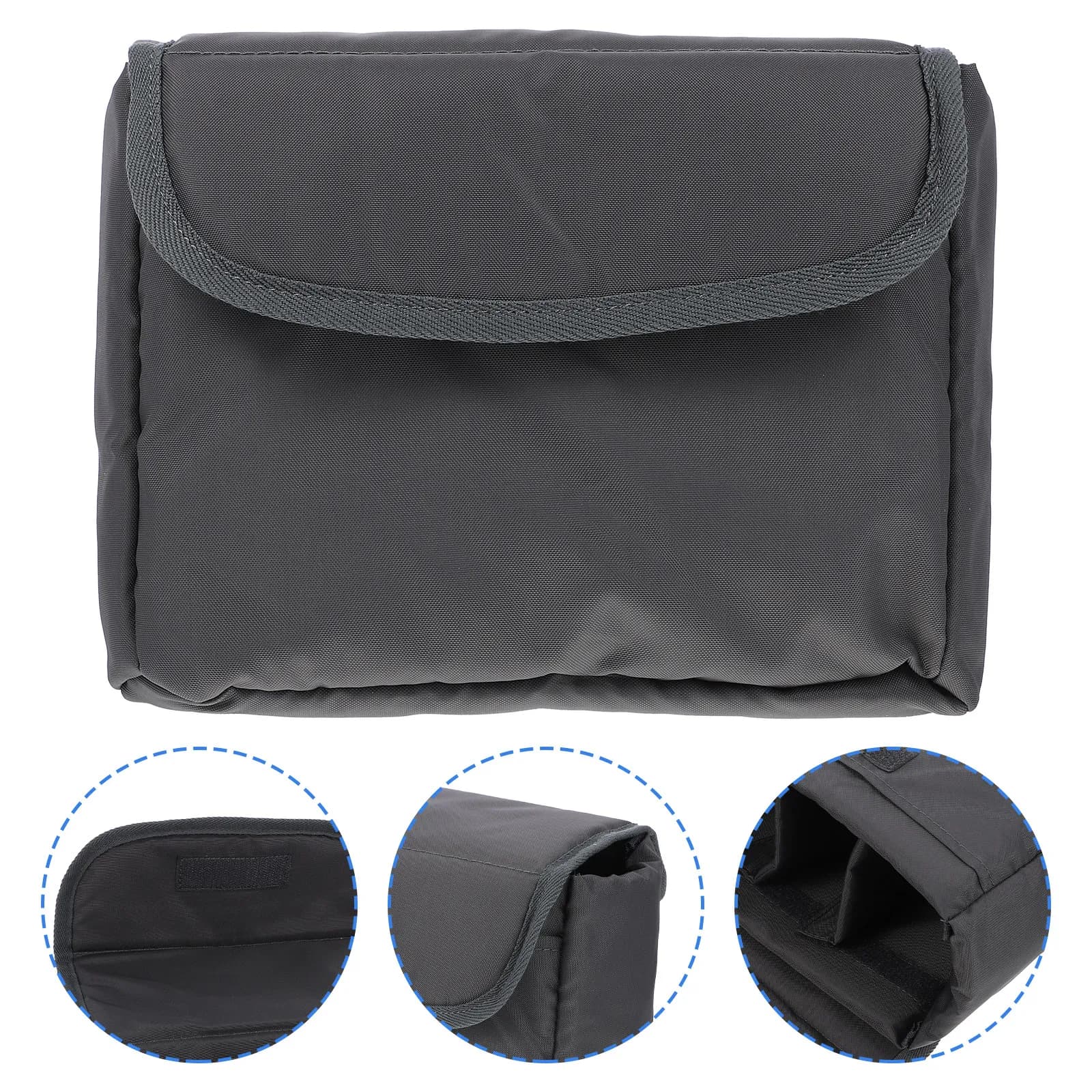 Portable Camera Insert Bag Nylon Material Padded Protection for Dslr Mirrorless Lenses Fits Most Backpacks Travel Gift Idea