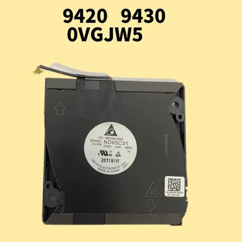 New Original Cooling Fan for Dell Latitude 9420 and Latitude 9430 2-in-1 laptops 0VGJW5