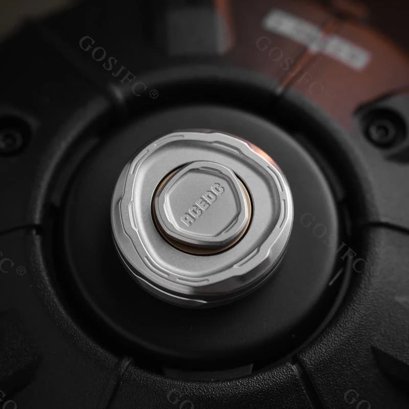 ACEdc ruota sinistra e destra 360 ° Giocattolo antistress in metallo Meccanico a scatto con moneta fidget spinner giocattoli agitati