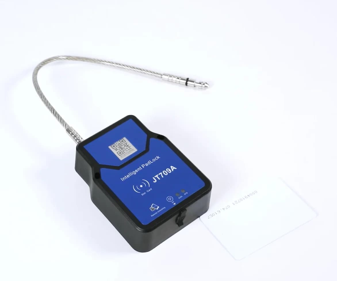 Lucchetto intelligente con sigillo elettronico per localizzatore GPS per contenitore di spedizione con sistema di gestione Blocco GPS impermeabile