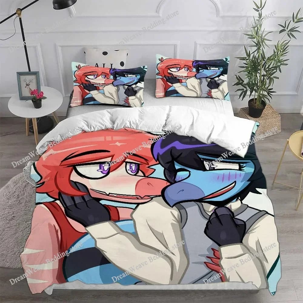 Fashion Game Goodbye Volcano High Bedding Sets Comforter Quilt Bed Cover Duvet Cover Pillow Case Kids Adult Size