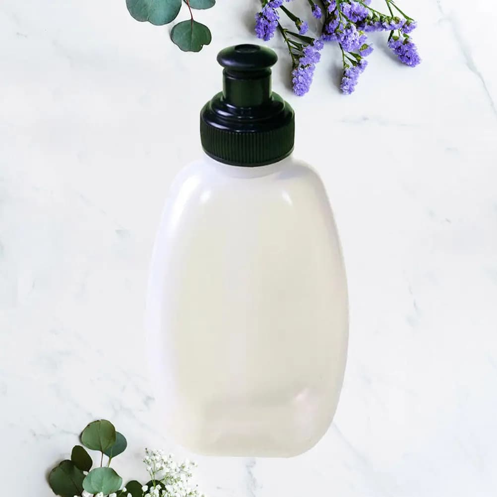 Borraccia sportiva da 250 ml in PVC per uso alimentare, a prova di perdite, compatibile con la maggior parte dei marsupi e delle cinture da braccio