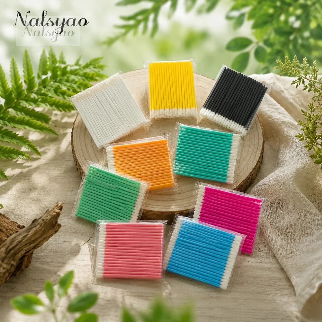 50PCs Disposable Micro Lip Brush Eyelash Extension Mascara Applicator Lipstick Wands Set Cosmetic Makeup Tools