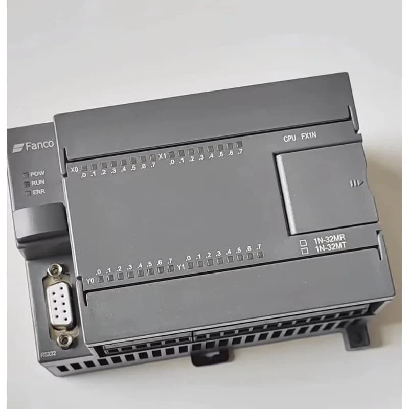 Controller logici programmabili Scheda di controllo dell'automazione industriale HMI PLC FX1N 32MR 16 ingressi 16 punti di uscita DC24V