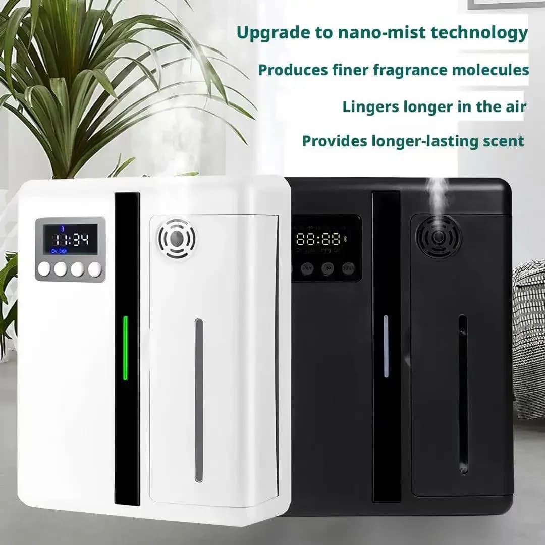 Diffusore di Oli Essenziali Commerciale per Hotel, Macchina per Aromaterapia per Uso Domestico, Bar, KTV, Spruzzatore Automatico di Fragranze, Diffusore di Profumo