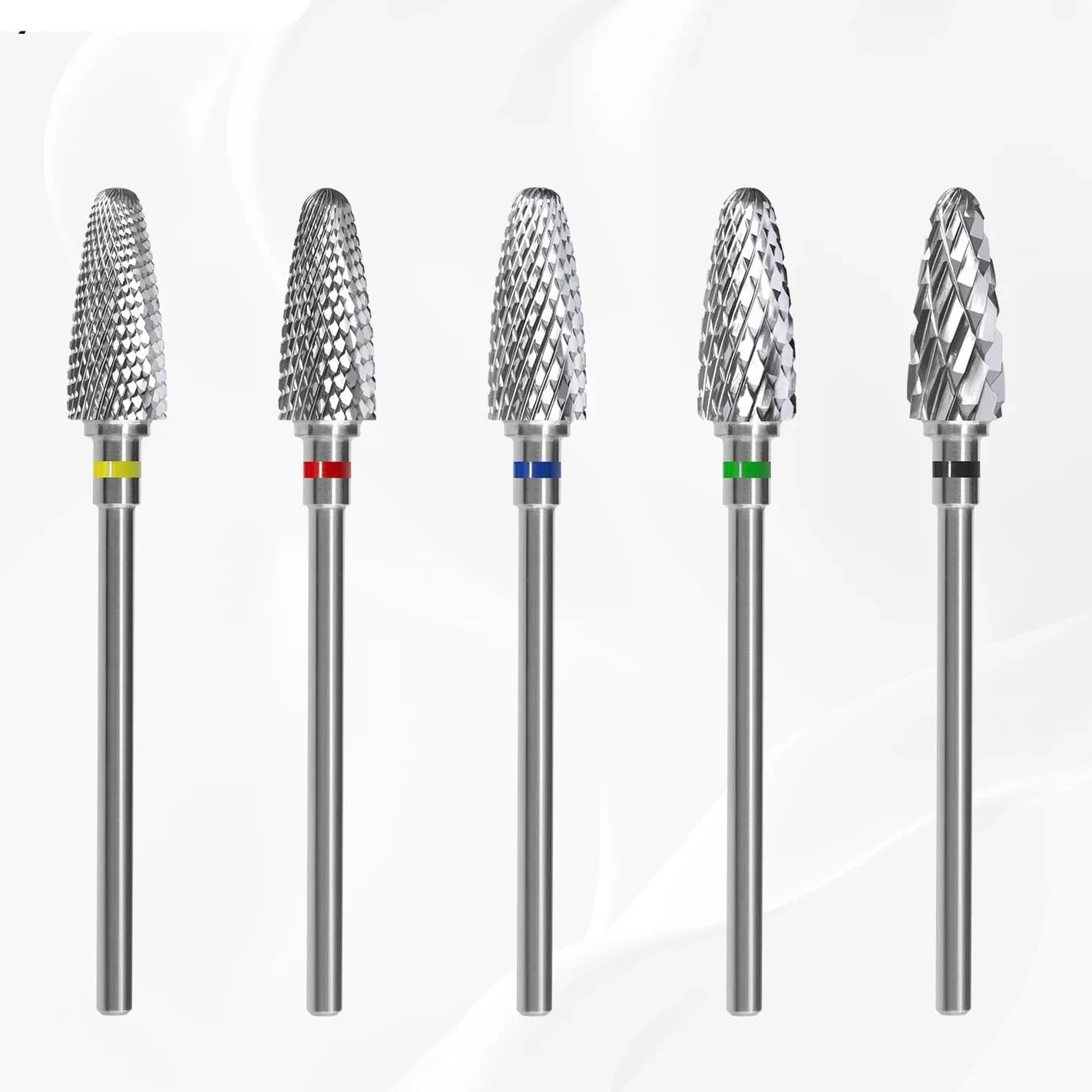 Manicure Testa di macinazione in acciaio al tungsteno Lucidatura Rimozione Strumenti per manicure Testa di mais Accessori per rettificatrici per pelle morta