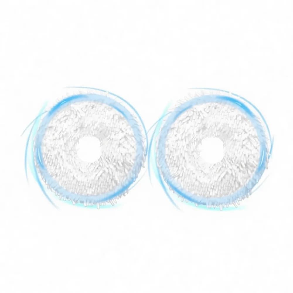 For Ecovacs N9 Plus Robotic Vacuum Parts Replacement Kit Roller Brush Side Brushes HEPA Filter Mop Cloth Dust Box Accessories
