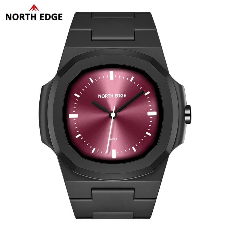 NORTH EDGE Nuovi Uomini Orologio Da Polso Sportivo Digitale Nuoto Impermeabile 50m Moda Semplice Luce Quadrato Uomo Donna Orologi Reloj VOLT