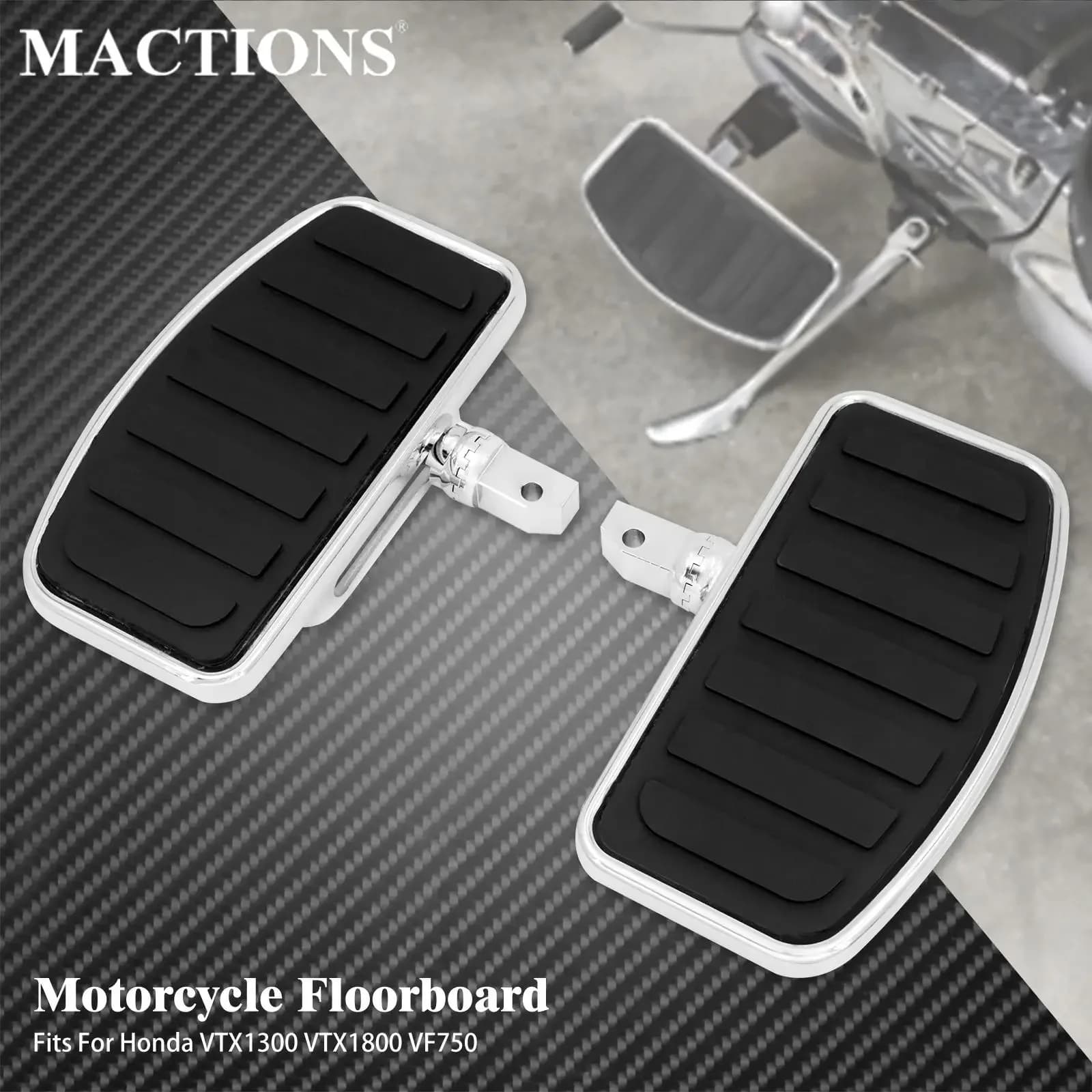 Moto Rider Passeggero Pedana Pedana Pedale Pedane Per Honda VTX 1300 1800 Per Suzuki Boulevard C50 Intruder Volusia
