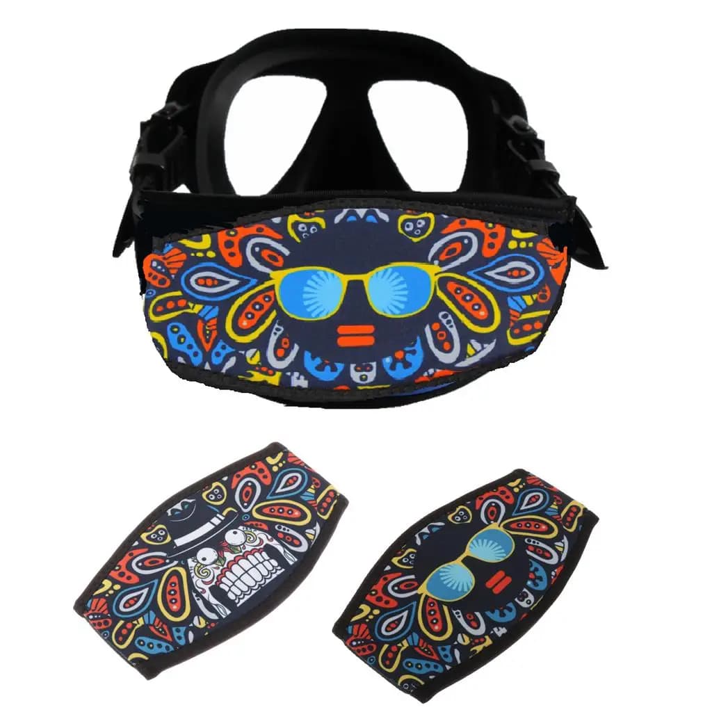 Cinghia in Neoprene per Maschera Subacquea, Protezione per Capelli, Accessorio per Maschere da Immersione e Snorkeling