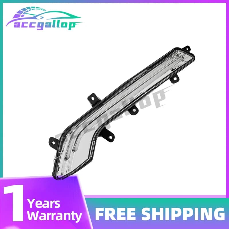 Car LED Daylight Headlight Daytime Running Lamp Assembly for Peugeot 508 2010-2018 Left 9807242380, 9809087680