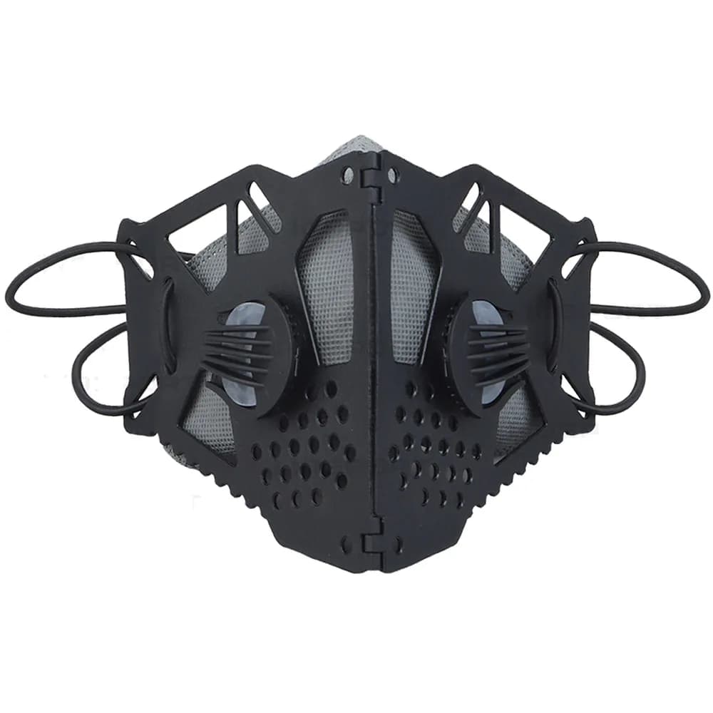 Maschera tattica Mezza faccia Maschera pieghevole a forma di farfalla antipolvere e antivento per caccia all'aperto Airsoft Equitazione Attrezzatura cosplay