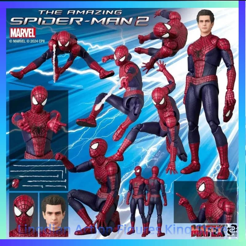 Disponibile Medicom MAFEX The Amazing Spider-Man Andrew Garfield Action Figure da 6 pollici, giocattolo da collezione, regalo