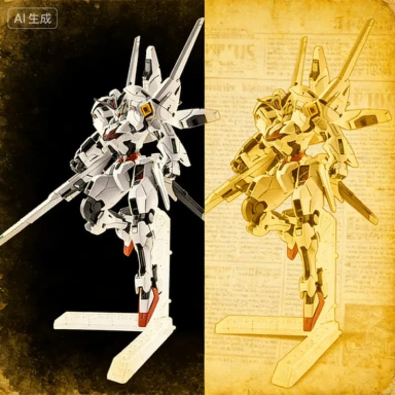 Vendita Immediata Bandai PB Gundam HG 1/144 CALIBARN PERMET SCORE FIVE Action Figure Mobile Suit Gundam Figura Anime Kit Modellismo Giocattoli per Bambini