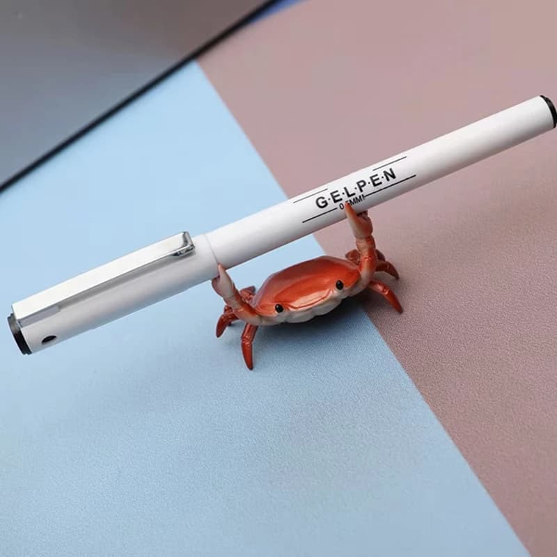 Funny crab desktop creative elevator weight stationery organizer cute furniture desk work office studio INS aesthetic 2026