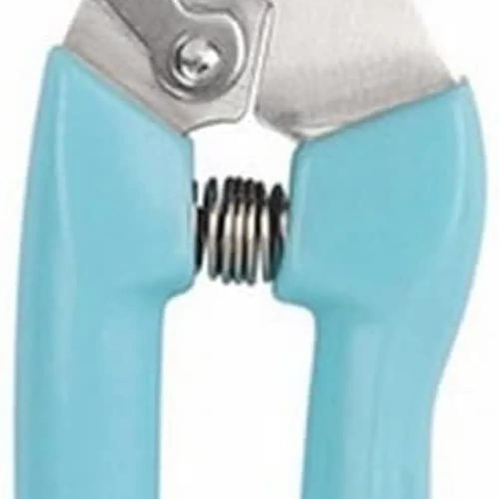 Stainless steel pruning shears with ergonomic grip for professional fruit grafting and gardening