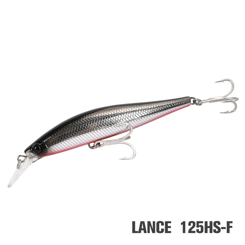 TSURINOYA 3pcs Heavy Sinking Minnow LANCE 125HS 50g Fishing Lure Minnow Boat Sea Fishing Bass Hard Bait High Strength Wobbler