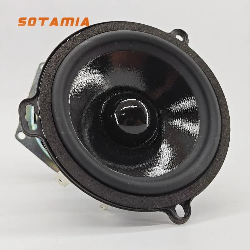 SOTAMIA 2 Pezzi Altoparlante Audio Full Range da 3 Pollici 4 Ohm 25W Impermeabile con Cono Rivestito per Altoparlante Bluetooth Harman