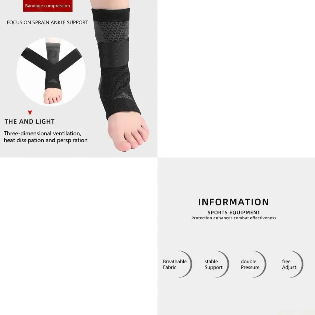 U2JB Cavigliera Compressione Manica-Allevia Tendinite Achille, Dolori Articolari, Calzino per Fascite Plantare con Supporto