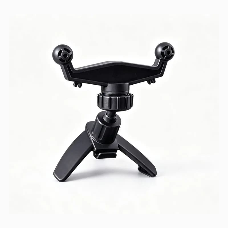 Universal Car Air Vent Phone Holder Mount Dual Ball Head 360° Rotatable Dashboard Cell Phone Stand Bracket Base