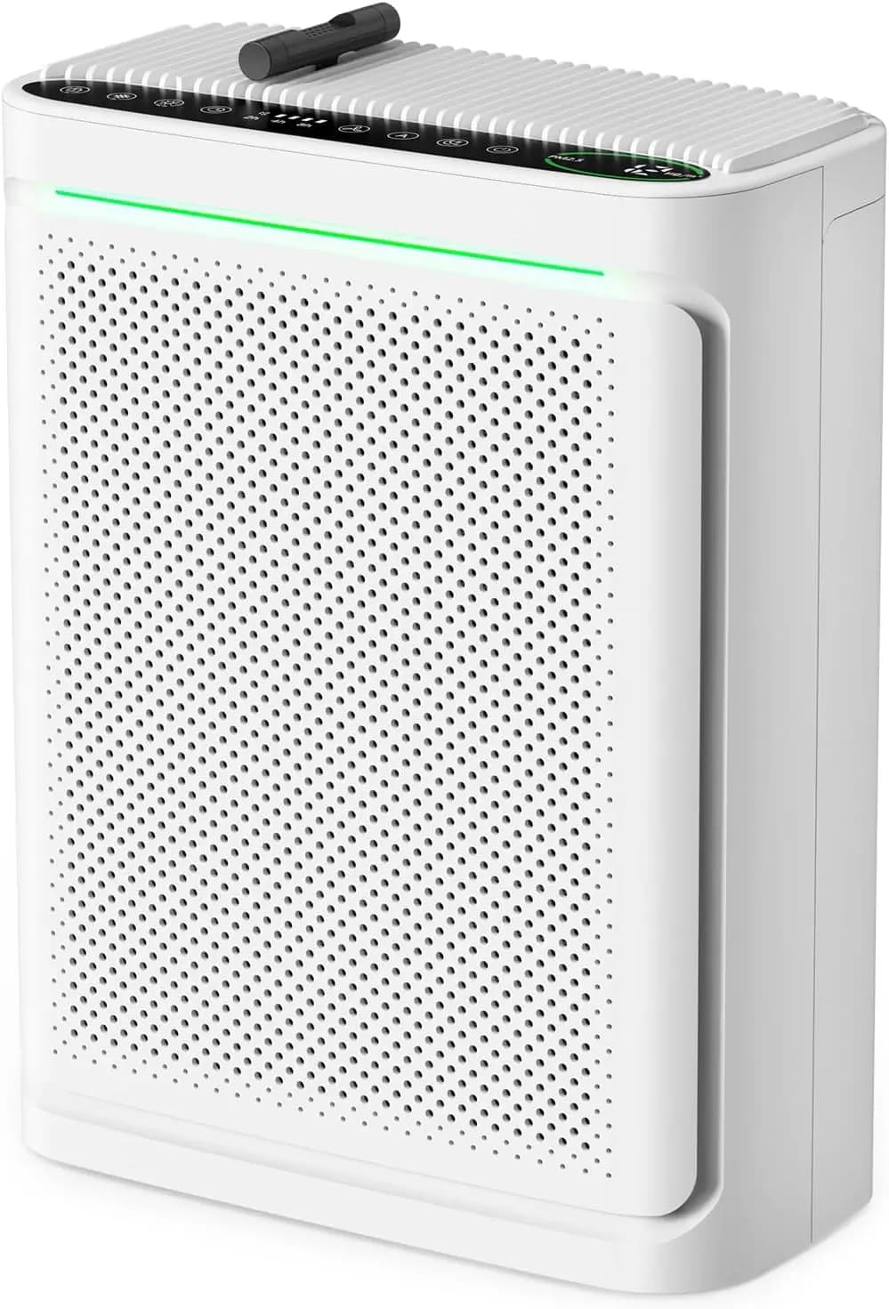 Home air purifier with HEPA H13 filter, covers 2152 square feet, automatic mode and rest settings, ideal for bedroom