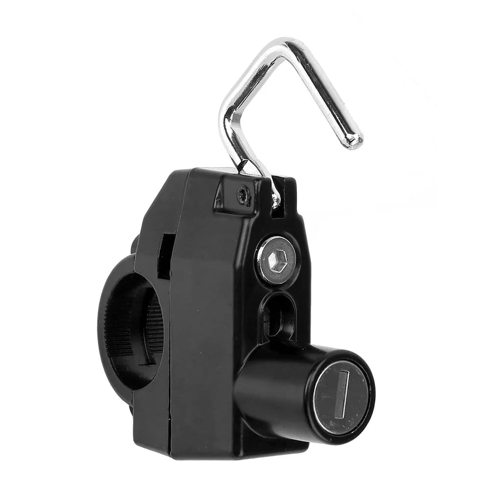 Accessori per serrature di sicurezza, serrature per motori, serrature portatili durevoli con chiave, serrature per manubrio moto, serrature antifurto per casco bici
