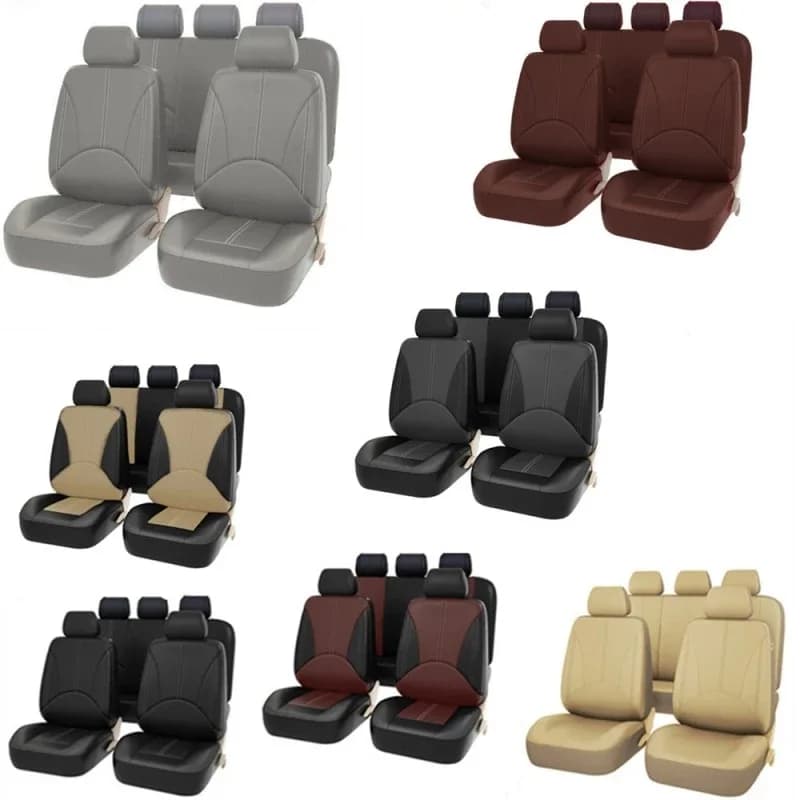 Leather Car Seat Covers for Honda Pilot Spirior Stream Urv Ur-v Vezel Xrv Xr-v of 2023 2022 2021 2020 2091 2018 2017 2015